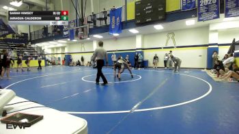 100 lbs Consolation - Sarah Kimsey, Perkins vs Jaragua Calderon, Har-Ber