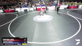 135 lbs 1st Place Match - Makynna Loepp, Legacy Wrestling Center vs Sophia Hejnal, Nor Cal Take Down Wrestling Club