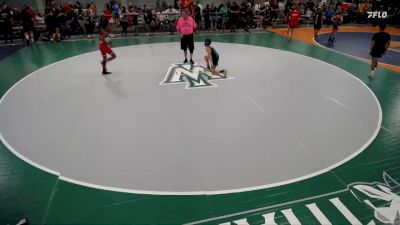 87-94 lbs Champ. Round 1 - Quentin Moore, JC Youth Wrestling Club vs Journey Garcia, Eureka Wrestling Club