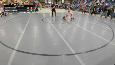 55 lbs Champ. Round 2 - Grizzlee Smith, Glenrock Wrestling Club vs Bastian Hook, Cobbler Kids Wrestling