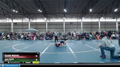 87 lbs Round 3 (4 Team) - Sam Race, Big Cat vs Oliver Beeson, Grangeville Youth Wrestling