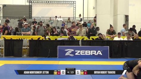 Bryan Robert Travers vs Adam Montgomery Jetton 2025 World IBJJF Jiu-Jitsu No-Gi Championship
