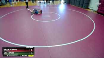 145 lbs Cons. Round 2 - Levi Honzik, Pinnacle Wrestling Club vs Talon Doering, Minnesota