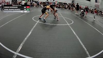 88 lbs Round 2 (6 Team) - Chael Wawrzynowicz, CTWHALE vs Adrian Heinemann, OMP