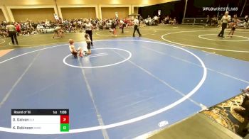 61 lbs Round Of 16 - Dominic Galvan, Elk Grove Wr Ac vs Kyler Robinson, Shootbox WC