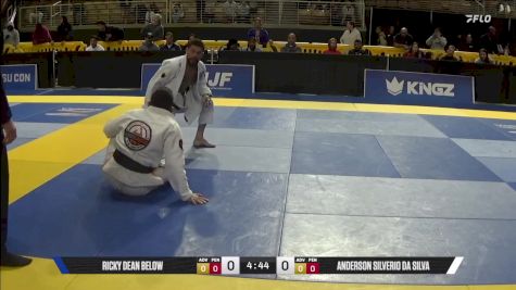 Ricky Dean Below vs Anderson Silverio Da Silva 2025 Pan Jiu Jitsu IBJJF Championship