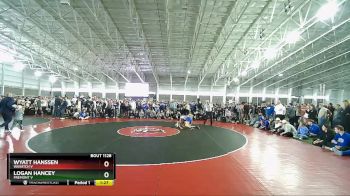 165 V Quarterfinal - Wyatt Hanssen, Wasatch V vs Logan Hancey, Fremont V