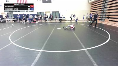 62 lbs Cons. Semis - Rudy Kern, MN vs Anderson Mays, MN