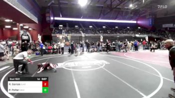 54 lbs Consi Of 8 #1 - Rygan Gamas, Glasgow WC vs Peyton Potter, Green River Grapplers