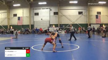 Semifinal - Kavika Aholelei, Hastings (Neb.) vs Tanner Jordan, Jackrabbit Wrestling Club