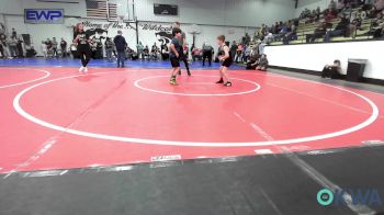 66 lbs Rr Rnd 3 - Luke Griffin, Muskogee Rougher Youth Wrestling vs Satchel Fixin, Hulbert