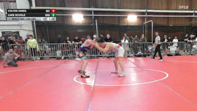 160 lbs Rr Rnd 3 - Colten Jones, Integrity vs Luke Scholz, Cranford/rhino