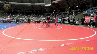 77 lbs Consi Of 8 #2 - Kai'Monie Gordon, Nebraska Wrestling Academy vs Audrey Deeter, Sanderson Wrestling Academy