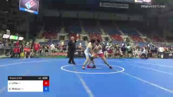 120 lbs Round Of 64 - Jarvis Little, Tennessee vs Adam Makour, Ohio