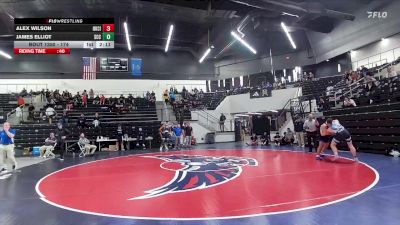 174 lbs Semifinal - Alex Wilson, Oklahoma City vs James Elliot, Southeast Community College