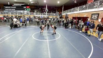 138 lbs Champ. Round 3 - Sawyer Sage, Post Falls vs Mesiah Valdez, Sunnyside