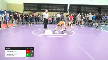 101 lbs Prelims - Jack DeSena, Smittys Barn MS vs Evan Ridgway, Triumph Blue MS