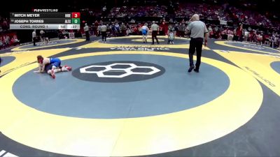 D3-113 lbs Cons. Round 1 - Mitch Meyer, Independence vs Joseph Torres, Alexander