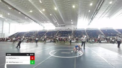 57 lbs Rr Rnd 3 - Kash DeZonia, Ateam vs Mason McPherson, Rancho Bernardo WC