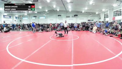 102 lbs Semifinal - Bricen Spears, The Asylum Black-HS vs Brody Lewis, Pheonix Wrestling-Blue-HS