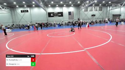 106A lbs Quarterfinal - Brock Humphrey, Quest vs Brody Dicaprio, Cba/ Journeymen