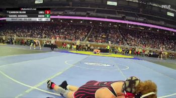 D2-126 lbs Cons. Semi - Daniel Gemmel, New Boston Huron vs Carson Blum, Lowell