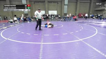 175B Quarterfinal - Hayden Paxton, Hannibal vs Aiden Allbrook, Klein