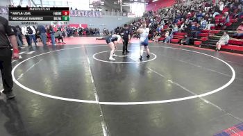 190 lbs Semifinal - Michelle Ramirez, El Paso Del Valle vs Kayla Leal, Fabens