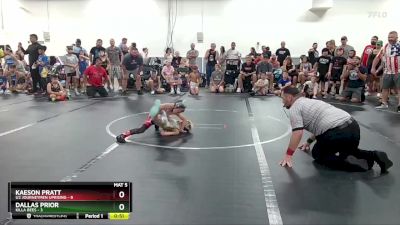 52 lbs Round 1 (6 Team) - Dallas Prior, Killa Bees vs Kaeson Pratt, U2 Journeymen Uprising