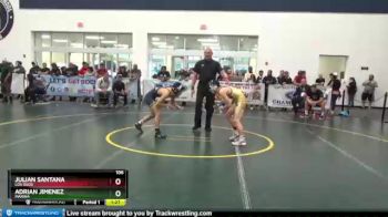 106 lbs Champ. Round 1 - Julian Santana, Los Osos vs Adrian Jimenez, Marina