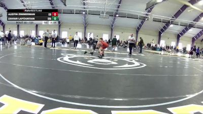 125 lbs Champ. Round 2 - Austin Zimmerman, Edinboro vs Zavian LaFountain, Unattached