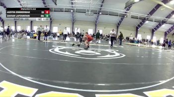 125 lbs Champ. Round 2 - Austin Zimmerman, Edinboro vs Zavian LaFountain, Unattached