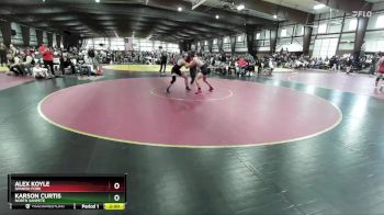 165 lbs Quarterfinal - Alex Koyle, Spanish Fork vs Karson Curtis, North Sanpete