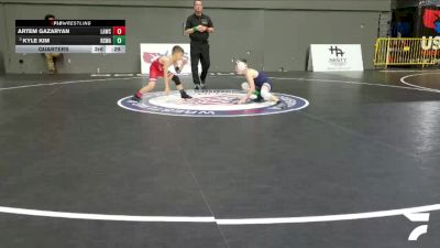 Intermediate Boys - 71 lbs Cons. Round 3 - Austin Wilson, Petaluma Wrestling Club vs Roger Santos