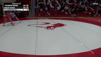 120 lbs Quarterfinal - Kaydence Seigler, Thompson HS vs Hadlee Tucker, Vestavia Hills