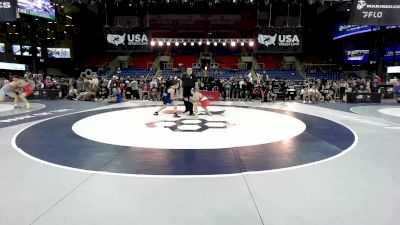 120 lbs Cons. Rd Of 64 - Porter Dahl, UT vs Eli Carter, AL