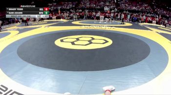 D1-106 lbs Champ. Round 1 - Brady Todd, Wor. Kilbourne vs Sam Adams, Mass. Perry