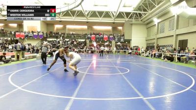 285 lbs Consi Of 16 #2 - Osiris Cerqueira, New Fairfield vs Weston Williams, Bristol Eastern