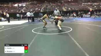 152 lbs Consi Of 16 #2 - Caden Cauley, Lake Stevens Wrestling Club vs Andres Nicacio, Swwwc