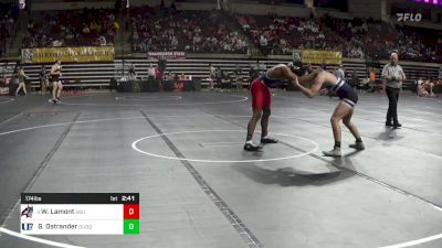 174 lbs Round Of 32 - Wayne Lamont, Stony Brook vs Garryt Ostrander, Dubuque WC