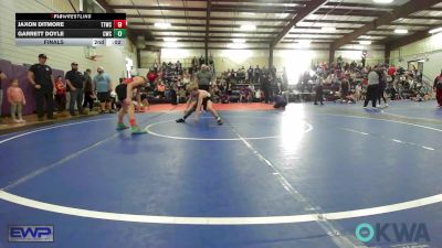 80 lbs Consolation - Cole Richardson, Barnsdall Youth Wrestling vs Connor Freeman, Tonkawa Takedown Club