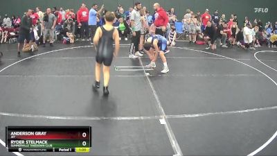 95 lbs Quarterfinal - Ryder Stelmack, Summerville Takedown Club vs Anderson Gray, JET