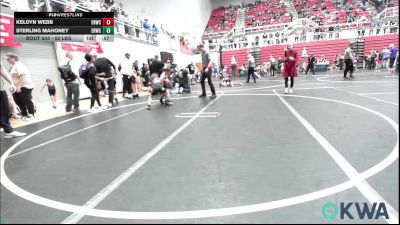 52 lbs Consi Of 16 #2 - Keldyn Webb, El Reno Wrestling Club vs Sterling Mahoney, El Reno Wrestling Club