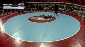 60 lbs Bentley Baker, Utah 1 12U Boys vs Tytan Turner, Utah 2 12U Boys