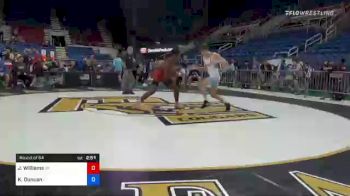 152 lbs Round Of 64 - Jordan Williams, Oklahoma vs Kiefer Duncan, Illinois