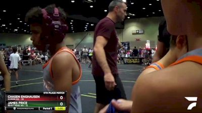 82 lbs Finals (8 Team) - Liam Powell, Illinois KIA vs Talon Oaks, Beast Mode WA