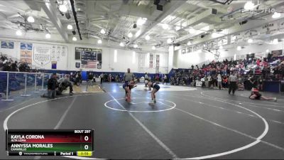 100 lbs Cons. Round 3 - Annyssa Morales, Camarillo vs Kayla Corona, Alta Loma