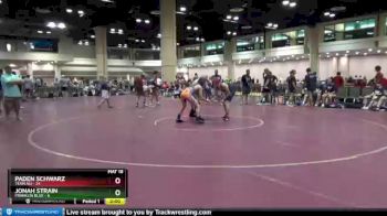 138 lbs Round 3 (8 Team) - Jonah Strain, Franklin Blue vs Paden Schwarz, Team Ali