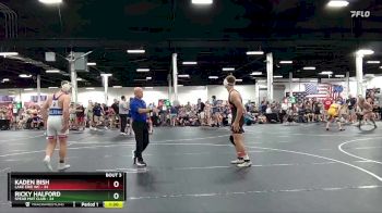 175 lbs Round 2 (4 Team) - Kaden Bish, Lake Erie WC vs Ricky Halford, Spear Mat Club