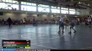 180 lbs Round 1 (4 Team) - Payton Curley, Black Mambas Red vs Symphony Veloz, Black Mambas Blue